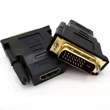 Selas Loja Online de Produtos Diversos 152 Adaptador DVI-I Dual-Link 24+1 Macho para HDMI Fêmea 5