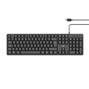 Selas Loja Online de Produtos Diversos 162 Teclado USB Preto Slim 2