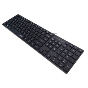 Selas Loja Online de Produtos Diversos 163 Teclado slimstar 126 com fio preto 2