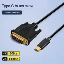 Cabo Adaptador USB-C para DVI Full HD 1080P