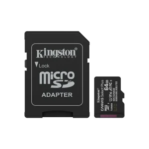 Selas Loja Online de Produtos Diversos 153 Cartão de Memória SD 64GB Canvas Select Plus Gen3 C/Adaptador