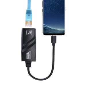 Selas Loja Online de Produtos Diversos 153 Adaptador USB-C para RJ45 Gigabit Ethernet 1Gbps (15 cm)