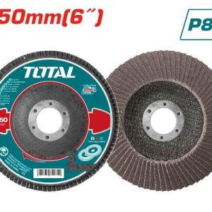 Selas Loja Online de Produtos Diversos 155 TAC631503 Disco de Lixa com Aba TOTAL 6″ x 7/8″